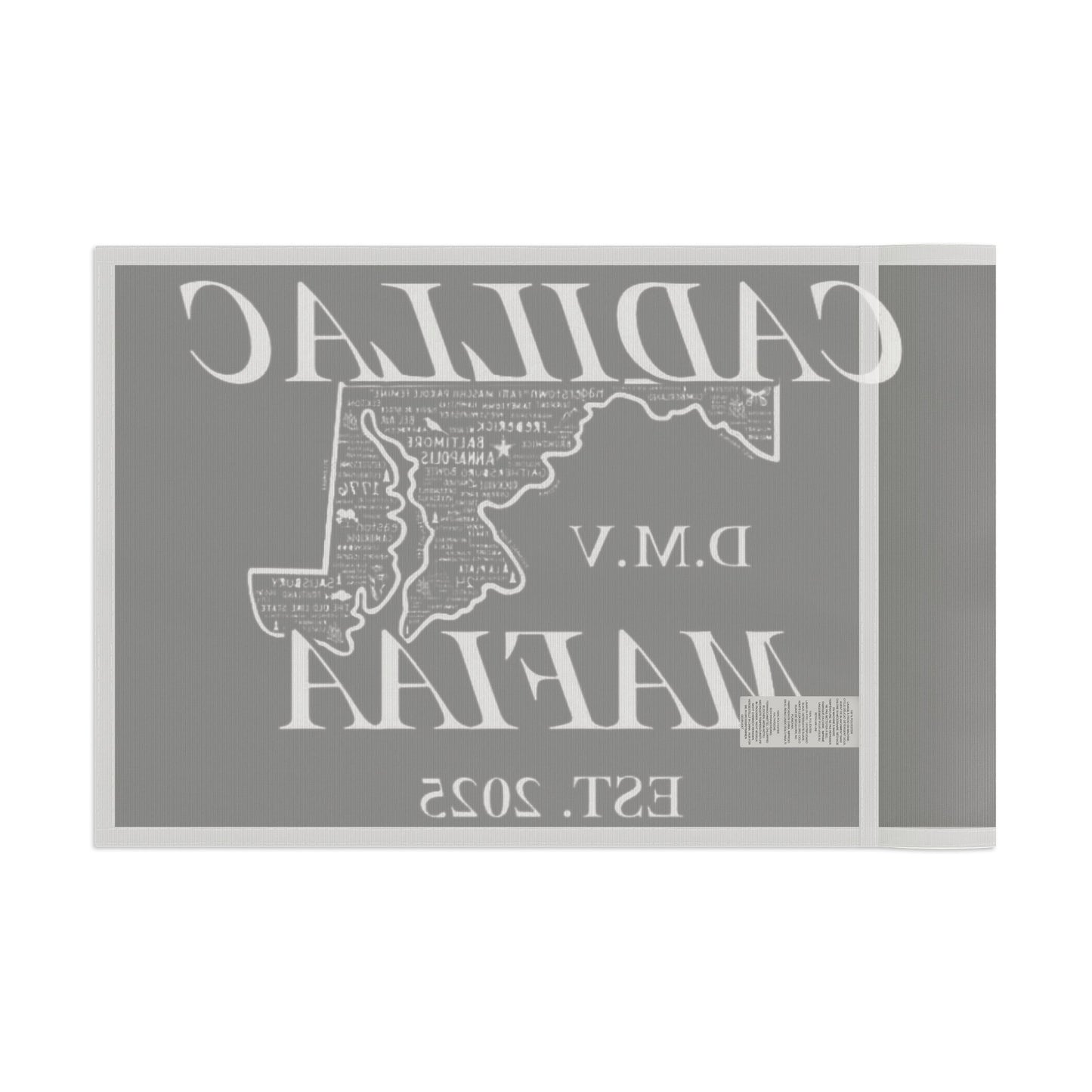 Cadillac Mafiaa D.M.V Flag - Vintage Design for Car Enthusiasts