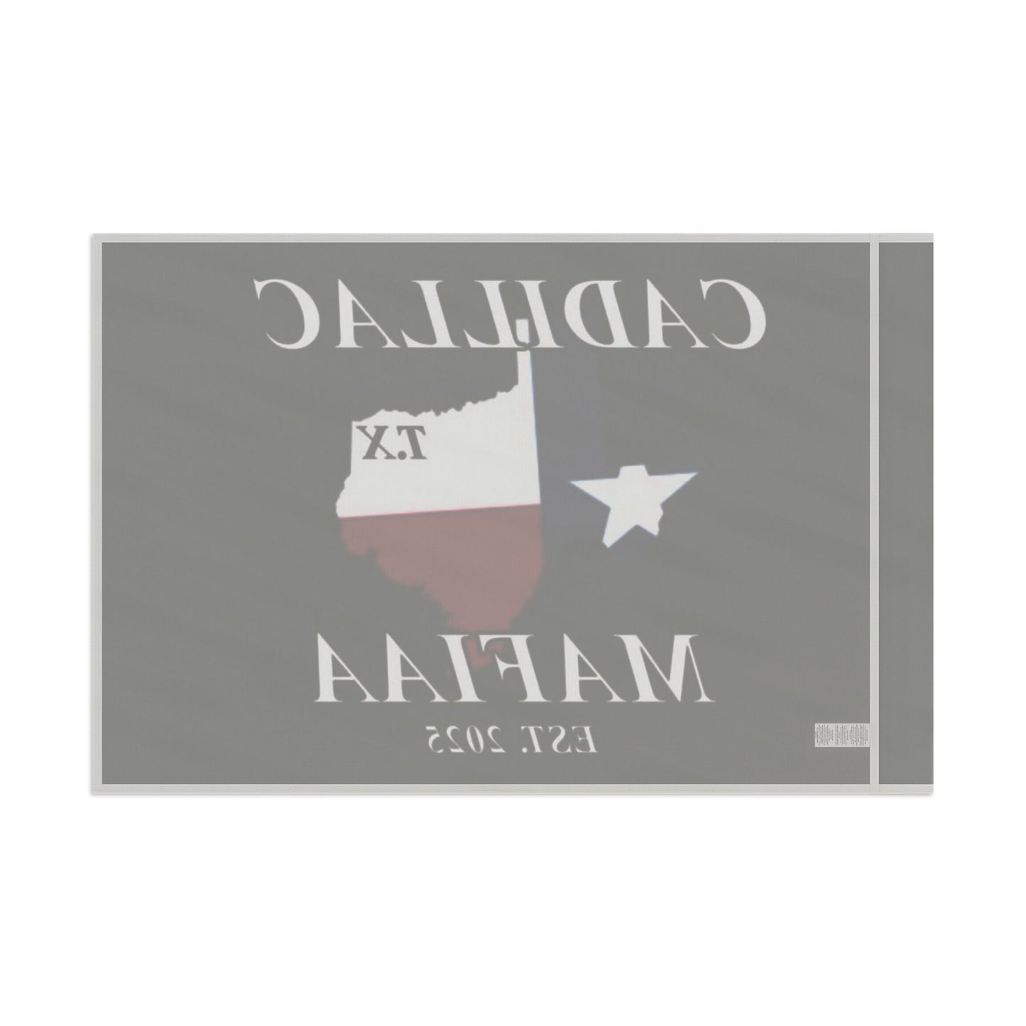 Cadillac Mafiaa Texas Flag - Vintage Design for Car Enthusiasts