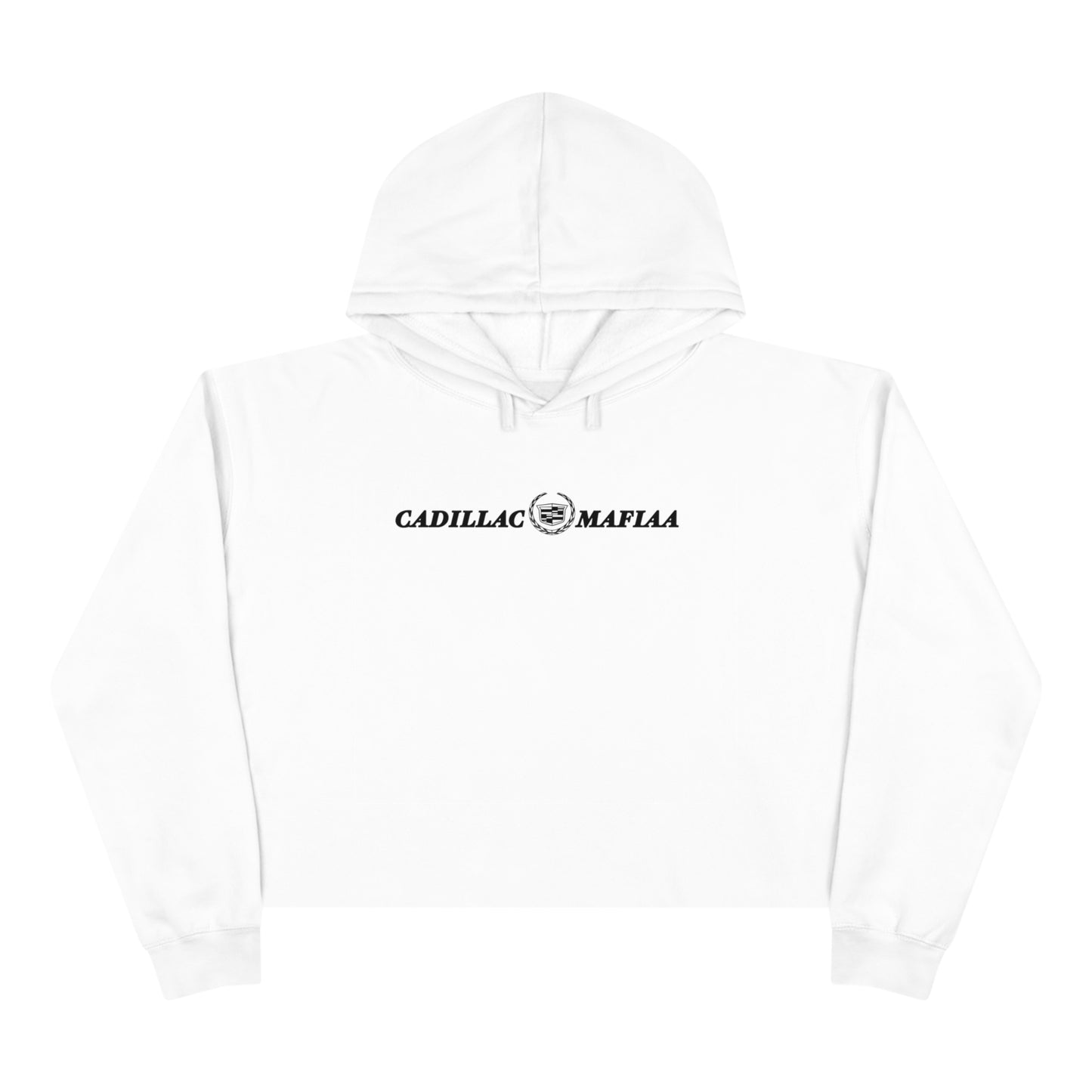 Cadillac Mafiaa Crop Hoodie