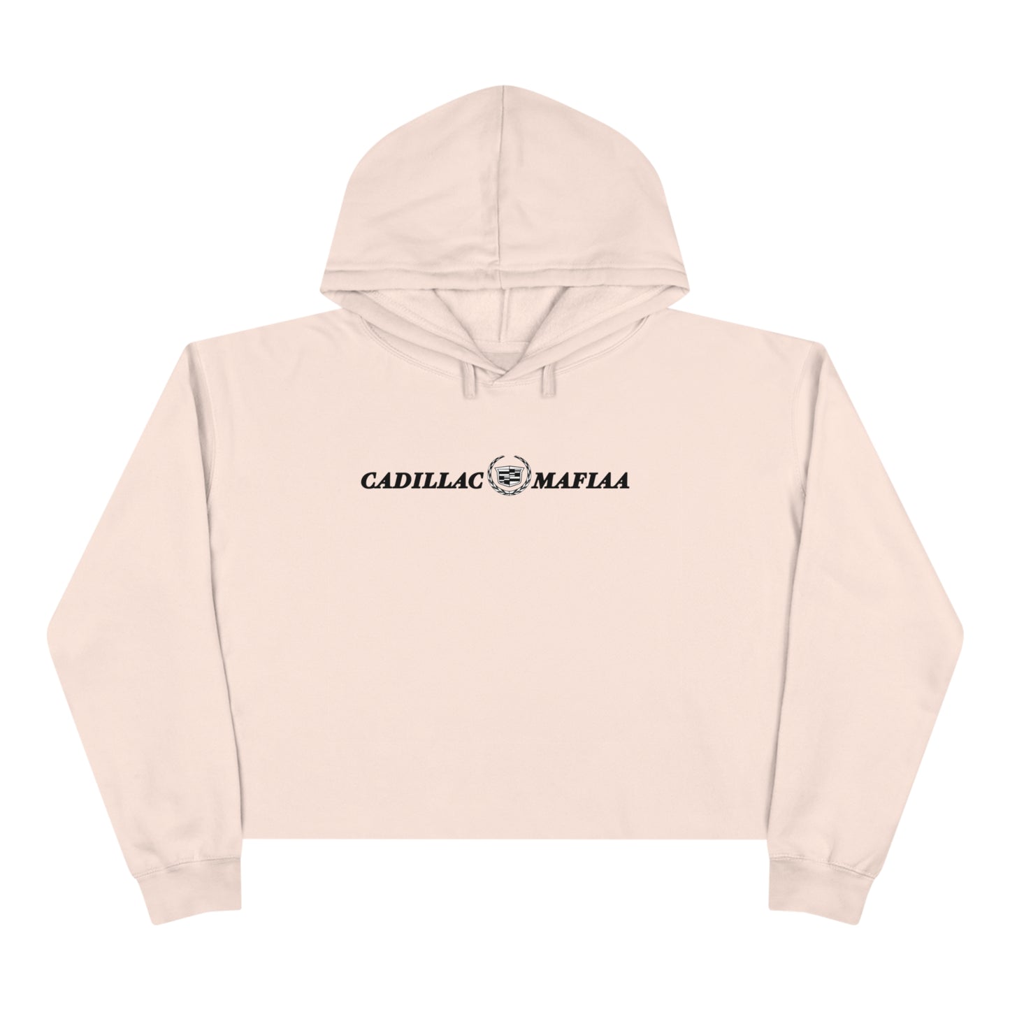 Cadillac Mafiaa Crop Hoodie